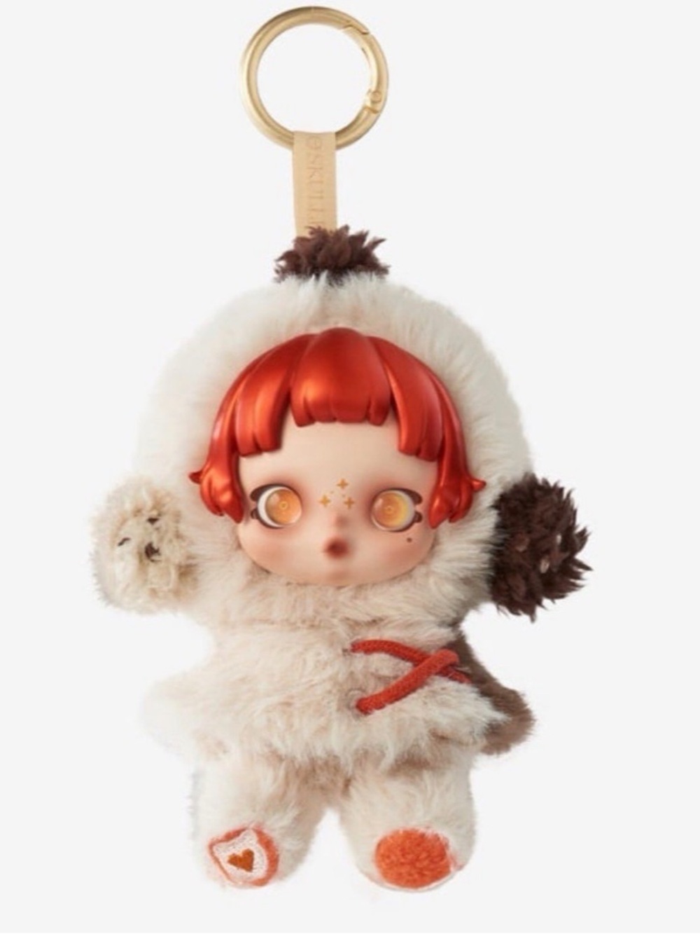 POP MART SKULLPANDA Winter Symphony Ode to Cocoa Plush Pendant Bag Charm Doll